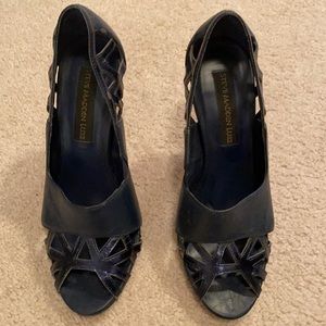 Steve Madden Luxe navy heels